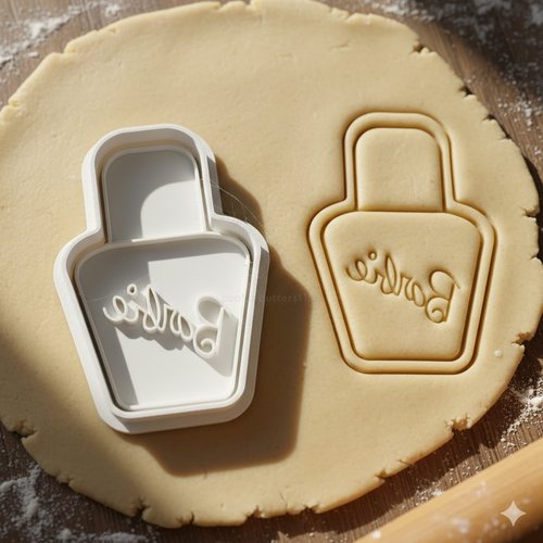 Emporte-pièce barbie pour biscuits et pâtisserie - 8 cm
