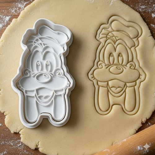 Emporte-pièce dingo disney 8 cm - moule biscuit pâtisserie artisanale