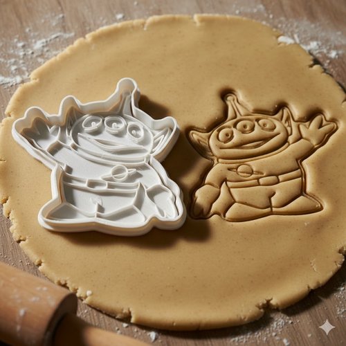 Emporte-piece alien toy story - moule patisserie artisanal 8 cm