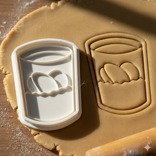 Emporte-piece de patisserie artisanal canette de soda 8 cm