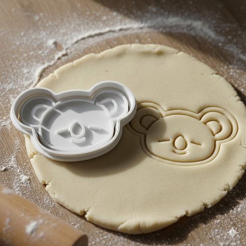 Emporte-piece koala 8 cm pour biscuits et patisserie artisanale