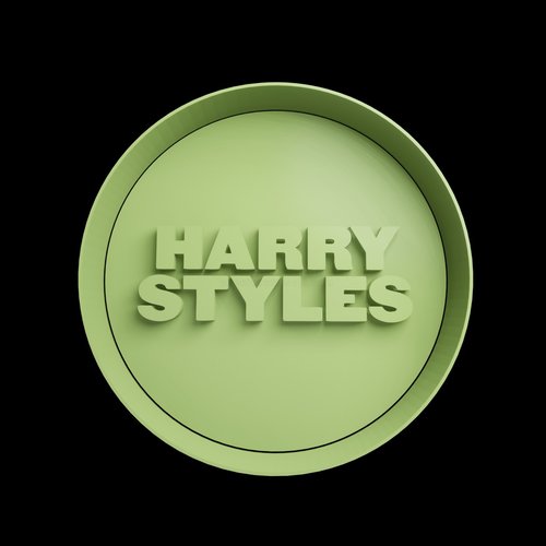 Emporte-pièce harry styles 8 cm - moule biscuits et pâte à sucre