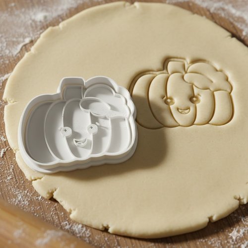 Emporte-pièce citrouille d'halloween 8 cm - moule à biscuit artisanal