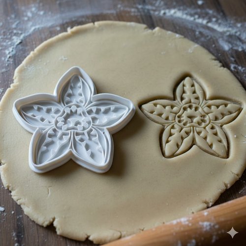 Emporte-piece demogorgon 8 cm - moule biscuit artisanal stranger