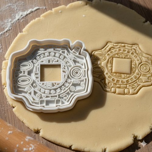 Emporte-piece digivice digimon pour biscuits et patisserie - 8 cm