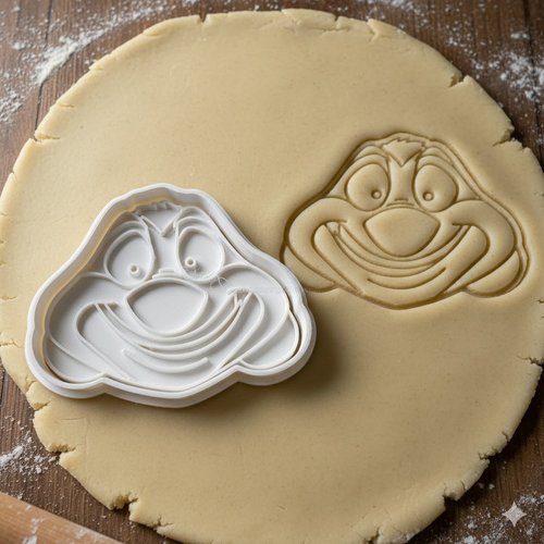 Emporte-pièce tic et tac pour biscuits et pâtisserie - 8 cm