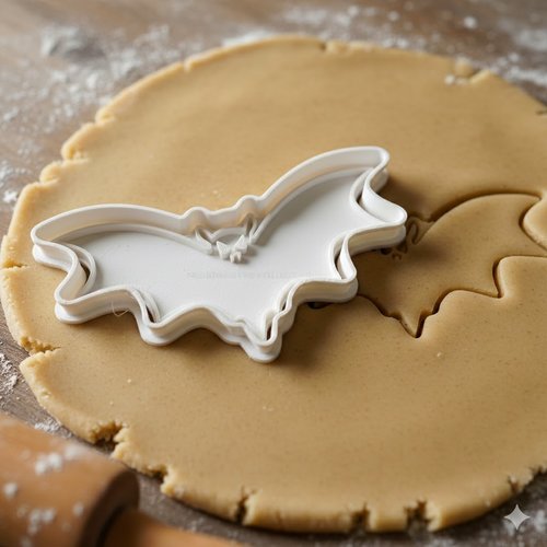 Emporte-piece chauve-souris 8 cm - moule a biscuit halloween