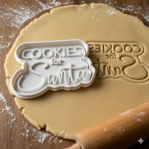 Emporte-piece cookies for santa 8 cm - moule a biscuits noel