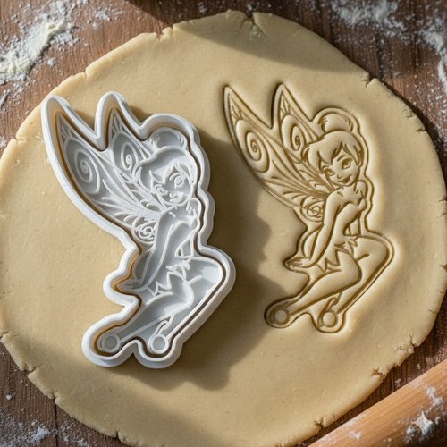 Emporte-piece fee clochette 8 cm - moule a biscuit artisanal