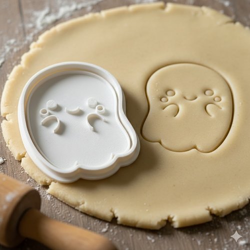 Emporte-piece artisanal 8 cm pour patisserie - moule a biscuit noir