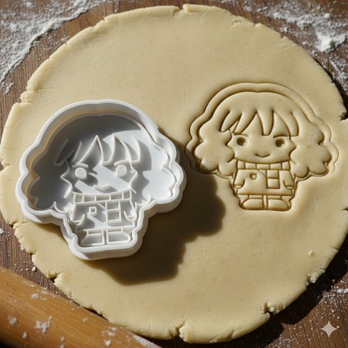 Emporte-piece hermione granger - moule biscuit harry potter 8 cm