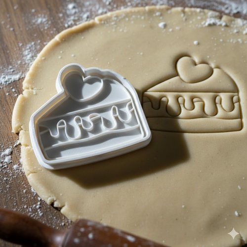 Emporte-pièce gâteau cœur 8 cm - moule à biscuit artisanal