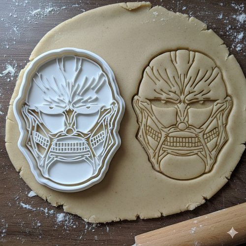 Emporte-piece titan colossal pour biscuits et patisserie - 8 cm