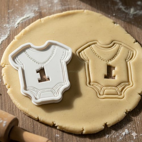 Emporte-piece body bebe 1 an - moule patisserie 8 cm