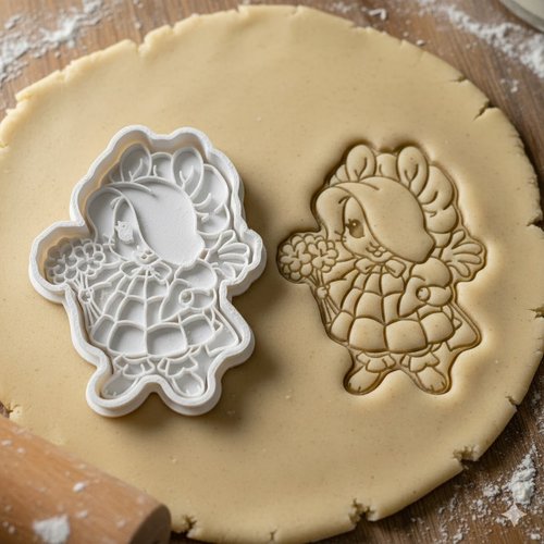 Emporte-piece artisanal personnage vintage 8 cm pour biscuits