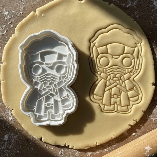 Emporte-piece star lord les gardiens de la galaxie - 8 cm