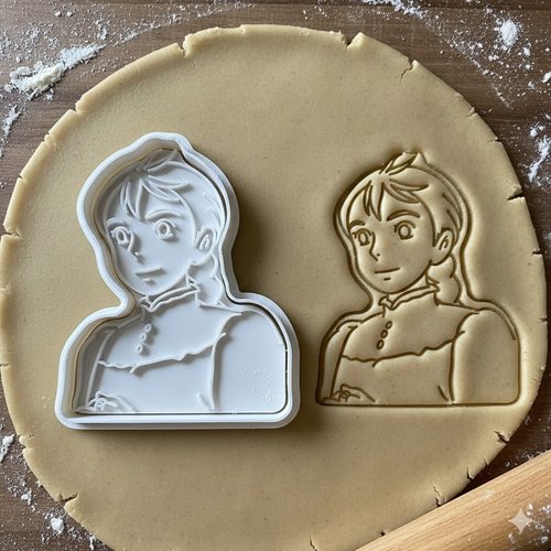 Emporte-piece sophie howls moving castle - moule biscuits 8 cm