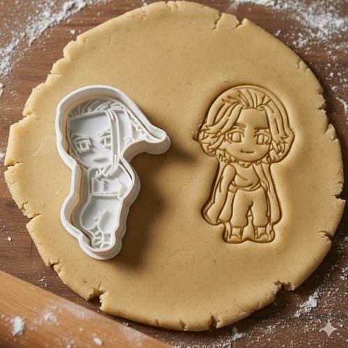 Emporte-piece manjiro mikey tokyo revengers pour biscuits et patisserie