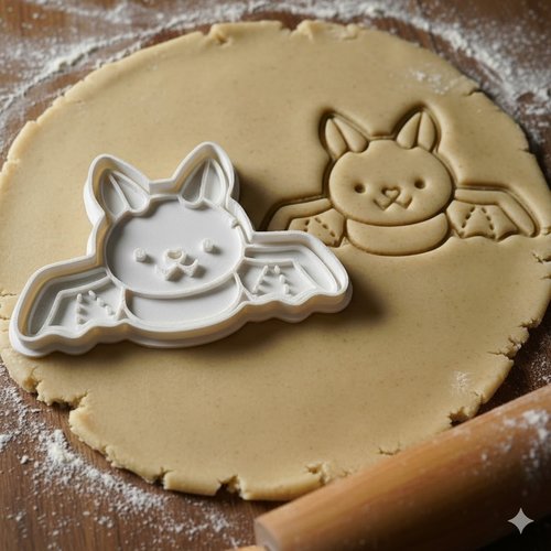 Emporte-pièce chauve-souris 8 cm - moule à biscuits halloween