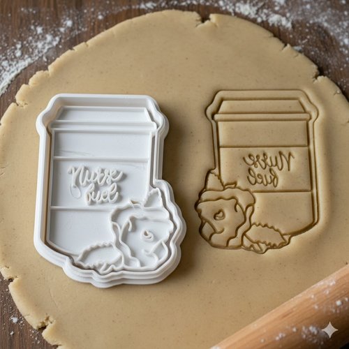 Emporte-pièce nurse fuel 8 cm - moule à biscuit infirmière