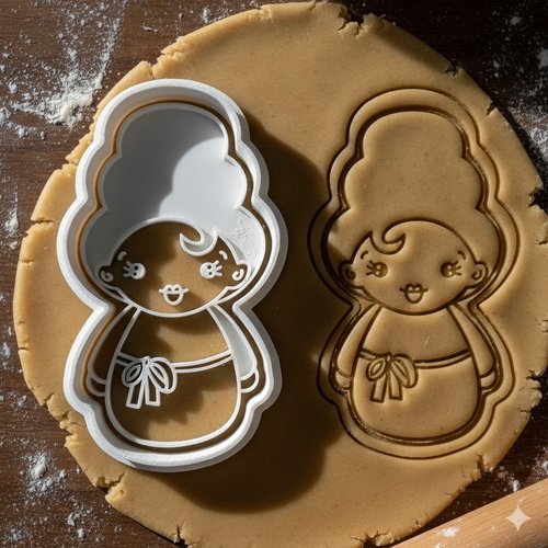 Emporte-pièce figurine pâtisserie 8 cm - moule biscuit artisanal