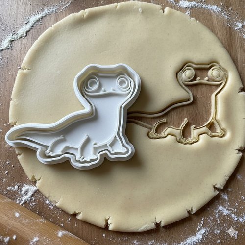 Emporte-piece bruni la salamandre - moule a biscuit frozen 8 cm