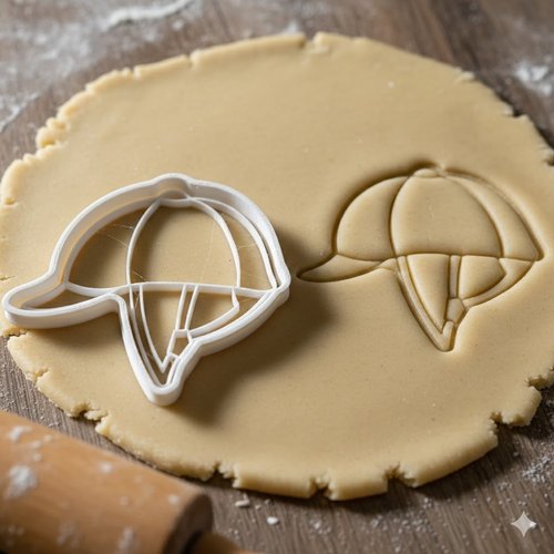 Emporte-piece equitation casque de cavalier - 8 cm - fabrication artisanale