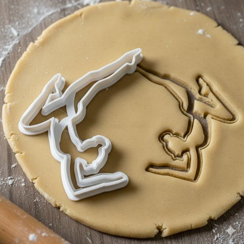 Emporte-piece gymnastique - moule biscuit gymnastique 8 cm