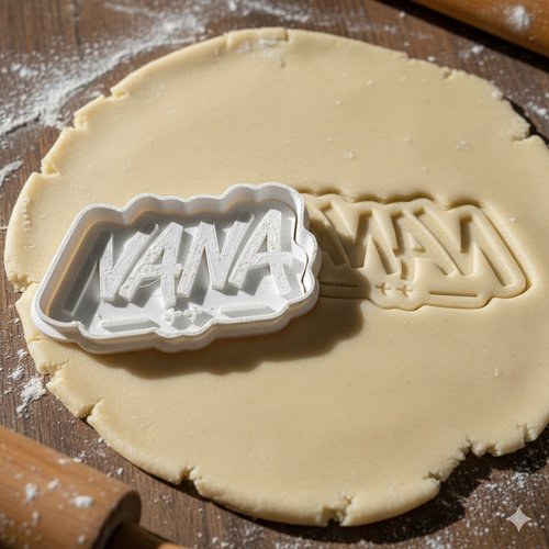 Emporte-piece nana pour biscuits et patisserie - fabrication 8 cm