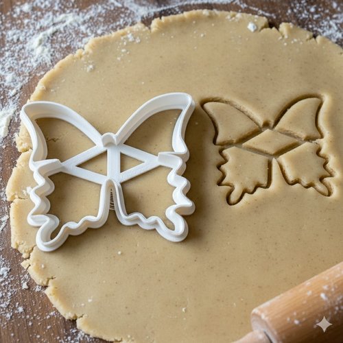 Emporte-piece papillon artisanal 8 cm - moule biscuit patisserie