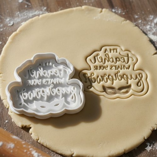 Emporte-piece enseignant super-pouvoir - moule biscuit enseignant 8cm