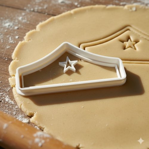 Emporte-piece diademe wonder woman 8 cm - moule biscuit heroine