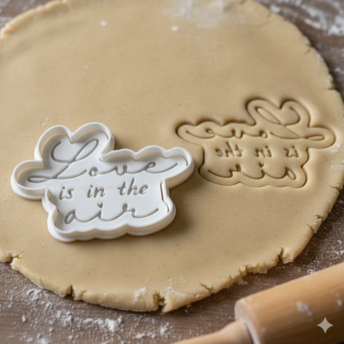 Emporte-piece love is in the air - moule biscuit 8 cm