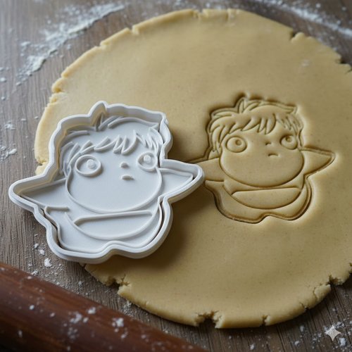 Emporte-piece anime manga 8 cm - moule a biscuit artisanal