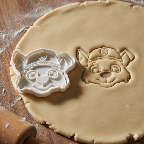 Emporte-piece pat' patrouille chase pour biscuits et patisserie 8 cm