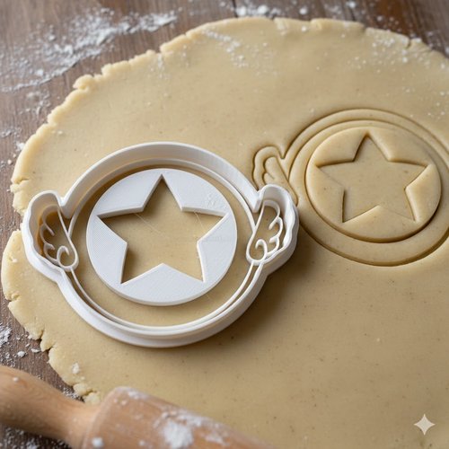 Emporte-piece etoile aileee 8 cm - moule patisserie artisanal