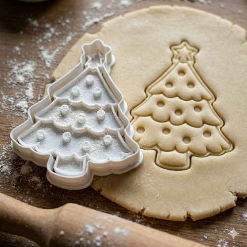 Emporte-pièce sapin de noël 8cm - moule à biscuits artisanal
