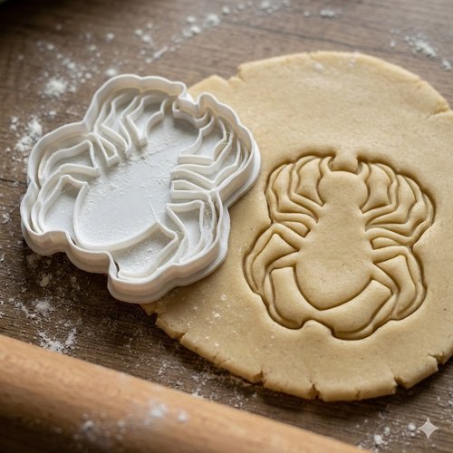 Emporte-pièce araignée pour biscuits et pâtisserie - 8 cm