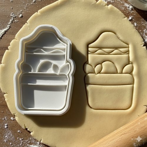 Emporte-pièce tasse chocolat chaud 8cm - moule biscuit artisanal