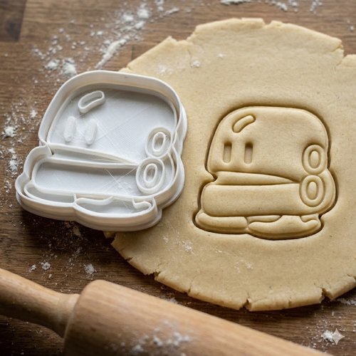 Emporte-pièce personnage mignon 8 cm - moule à biscuit artisanal