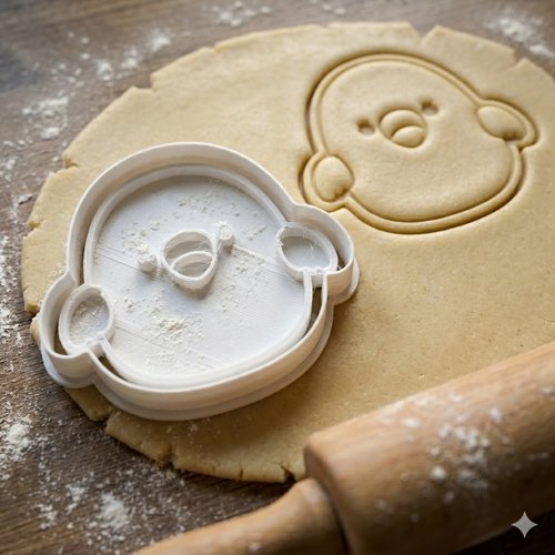 Emporte-pièce oiseau mignon 8 cm - moule biscuit pâtisserie artisanale