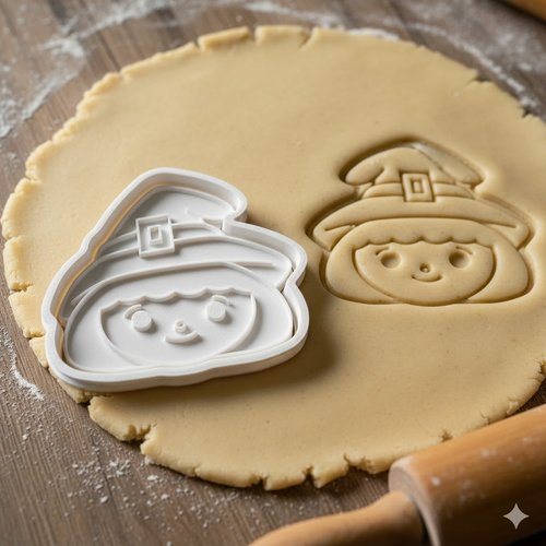 Emporte-piece artisanal 8 cm pour patisserie et biscuits