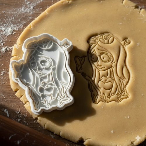 Emporte-piece les noces funebres - moule biscuits halloween 8 cm