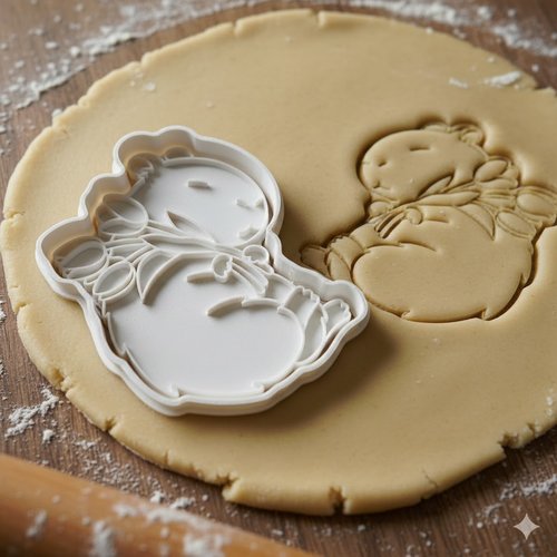 Emporte-piece capybara 8 cm - moule a biscuit artisanal original