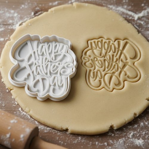 Emporte-piece fete des peres - moule a biscuit 8 cm artisanal