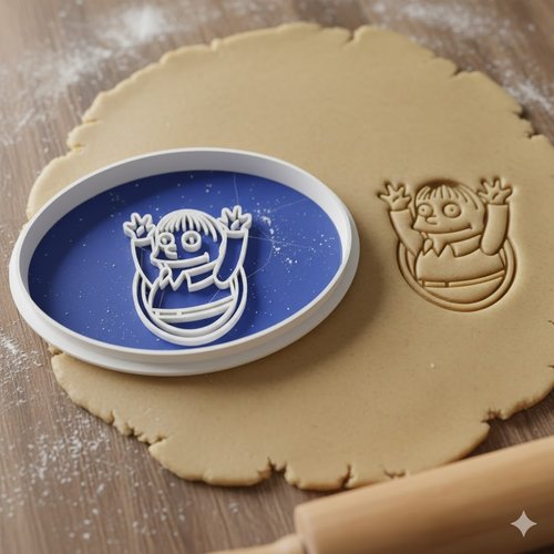 Emporte-piece ralph wiggum 8 cm pour biscuits et patisserie