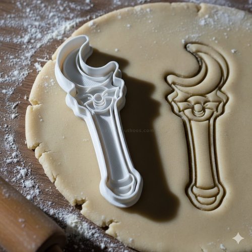 Emporte-piece lune croissant magique 8 cm - moule patisserie