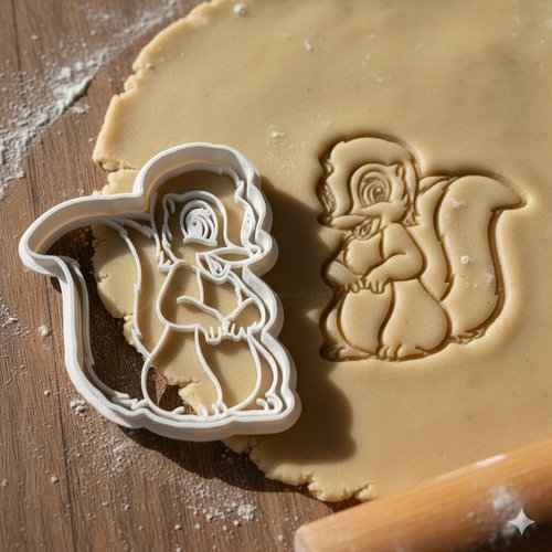 Emporte-piece ecureuil 8 cm - moule de patisserie artisanale