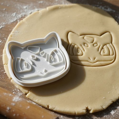 Emporte-pièce pokémon bulbizare pour biscuits et pâte à sucre - 8 cm