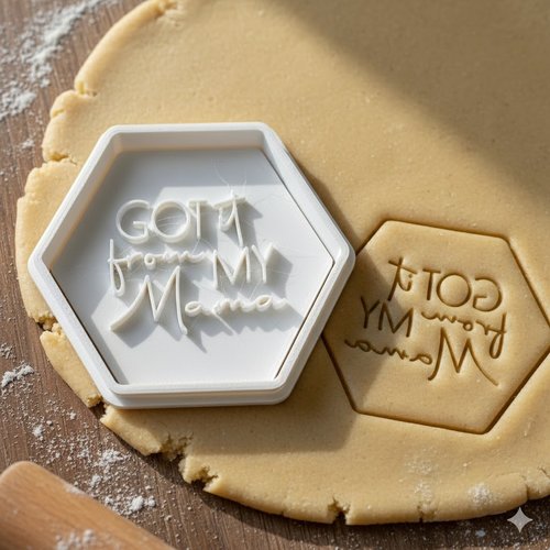 Emporte-piece got it from my mama - moule biscuit 8 cm